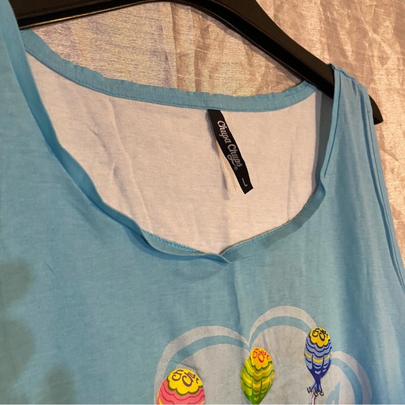 Chupa Chups Barcelona tank top, SZ L GUC, binding at collar a bit stretched - Picture 6 of 9